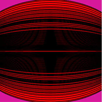 Changing the location, colour and response of the shapes to the audio